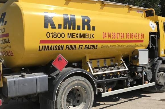 KMR SARL : livraison carburant fioul, gasoil et GNR dans l'Ain